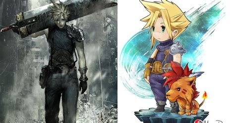 Final Fantasy 7 10 Cloud Fan Art That Remind Us How Handsome He Is