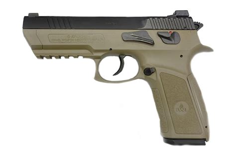 Pistola Iwi Jericho Pl9 9mm Polímero Green Top Gun Armas