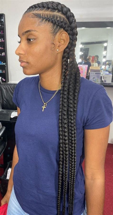 Pin By Shayla On Cornrow Queen Goddess Braids Hair Styles Braided Hairstyles