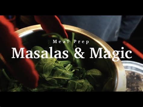 Masalas And Magic Meal Prep Making Maasla And Ginger Garlic Chopping