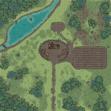My First Dungeondraft Project A Farm Taken Over By Bandits Dungeondraft