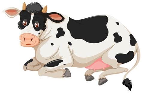Cow Laying Down Illustrations Royalty Free Vector Graphics And Clip Art