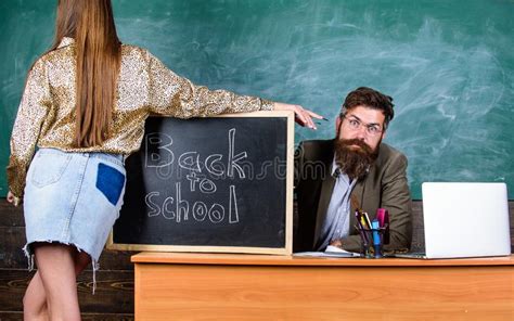 Student Girl Seduces Experienced Teacher Teacher Strict Sit Table
