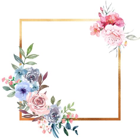 Download Flowers Frame Floral Frame Royalty Free Vector Graphic
