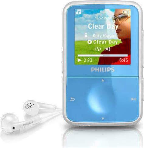 Philips Gogear Vibe Sa1vbe04 4gb Full Specifications