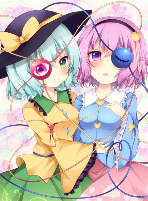 Komeiji Koishi And Komeiji Satori Touhou Drawn By Miy Danbooru