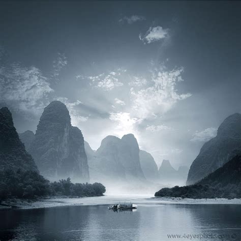 Li River Poster Pictures Nature Images China Mountains
