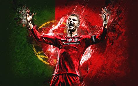 Cristiano Ronaldo Portugal Portrait Wallpaper