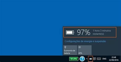 ícone Bateria Windows 10 • Infonunescom