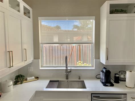 Kitchen Privacy Shade Privacy Shades Elite Decor Kitchen Sink Window