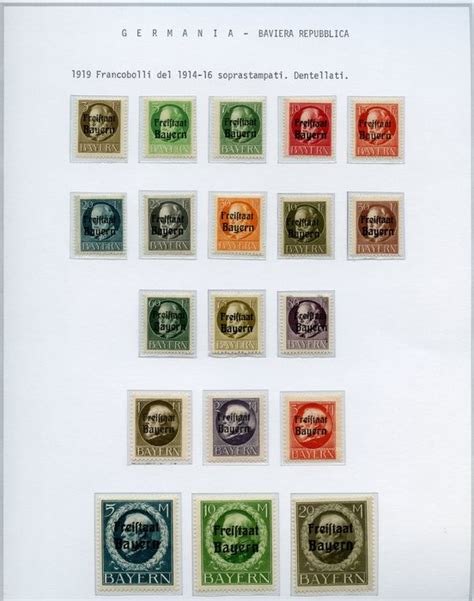 Bavaria 19111920 Several Stamps Of The Period Catawiki