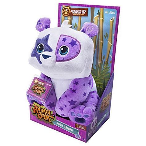 Animal Jam 16901 Panda Deluxe Plush Toy 20 Cm Animal Jam Plush Toy