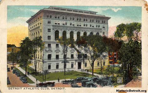 Detroit Athletic Club Postcards — Historic Detroit