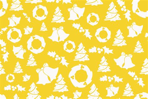 Yellow Christmas Wrapping Paper Clip Art Library