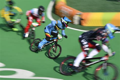 She competed in the time trial event and race event at the 2015 uci bmx world championships. Elke Vanhoof wordt knap zesde in olympische BMX-finale ...