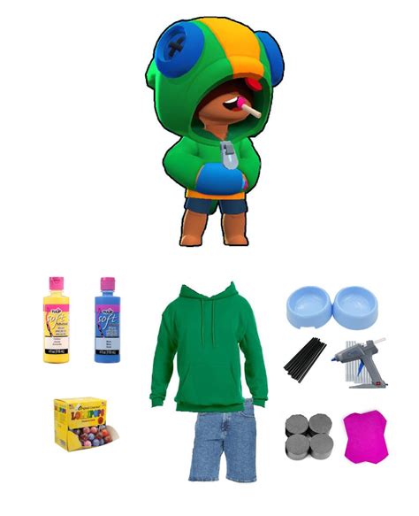 Leon From Brawl Stars Costume Carbon Costume Diy Dress Up Guides