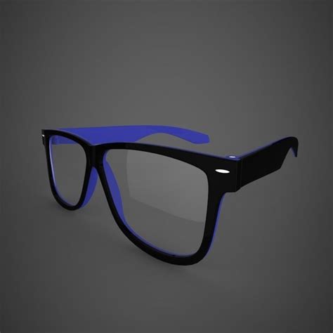 Glasses 3d Model Character Cgtrader