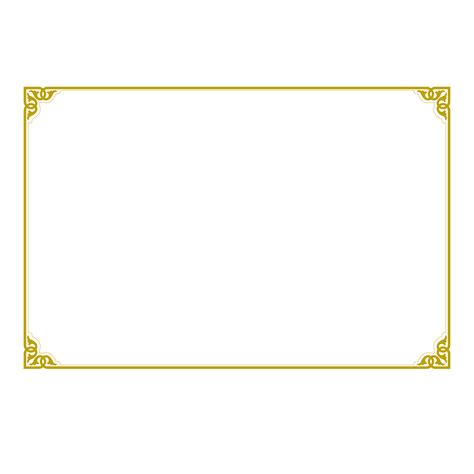 Certificate Frame Png