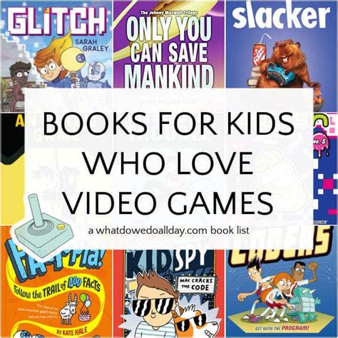 Books For Kids Whod Rather Play Video Games