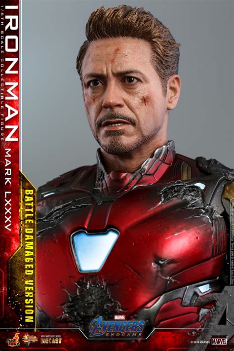 Avengers Endgame Iron Man Mark 85 Battle Damaged Version By Hot Toys The Toyark News