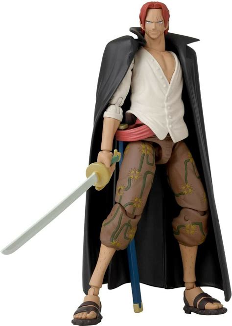 One Piece Shanks W Cutlass Fully Posable 65 Action Figure Bandai An
