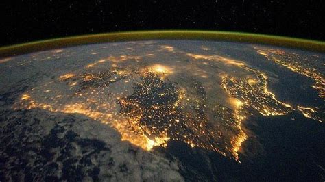 Fiesta de luces NASA muestra la belleza nocturna de la Península