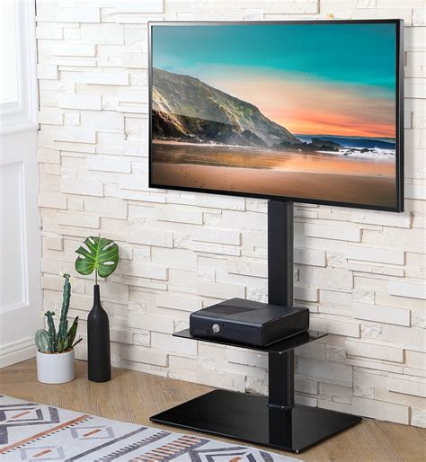 Fitueyes Universal Tv Stand Base Corner Tv Stand For Bedroom With
