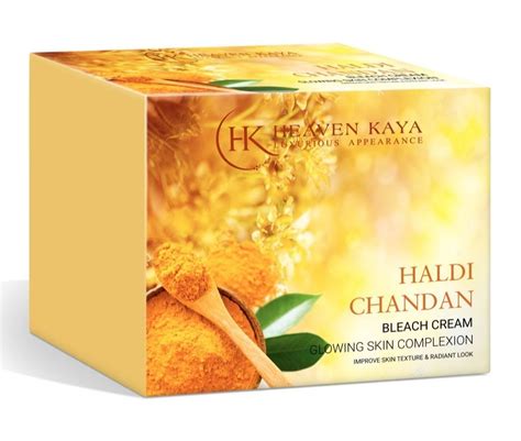 Heaven Kaya Haldi Chandan Bleach Cream Type Of Packaging Box