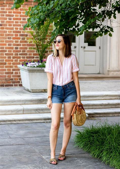 25 cute spring summer shorts ideas to beautify your vacation style cool summer outfits summer