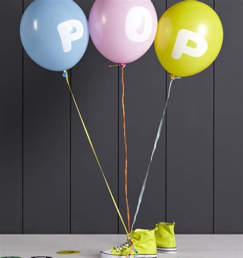 Personalised Letter Balloon By The Letteroom