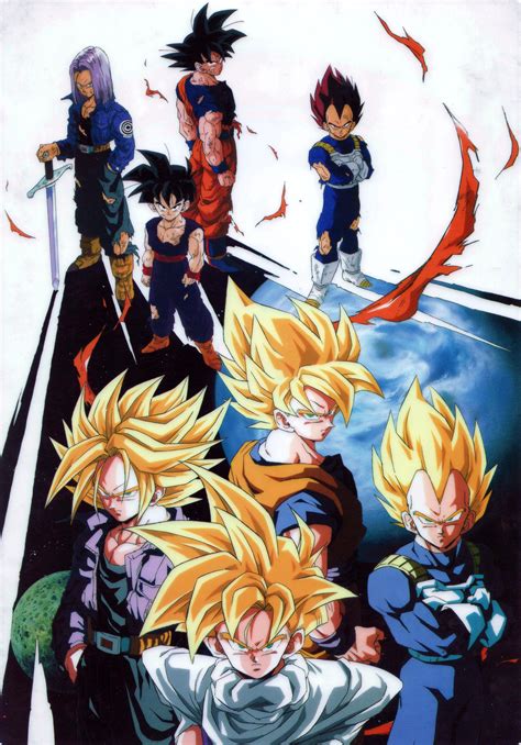 This is pretty much what the dbz fans crave, a true super saiyan extravaganza. 80s & 90s Dragon Ball Art — Textless poster art for the 13th Dragon Ball Z...