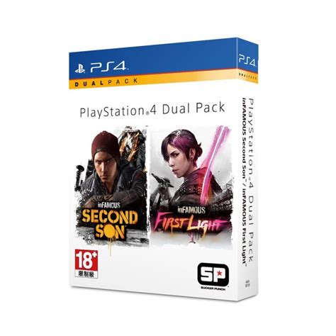 Ps4 Playstation 4 Dual Pack Infamous Second Son Infamous First