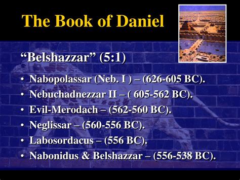 ppt the book of daniel powerpoint presentation free download id 5359863