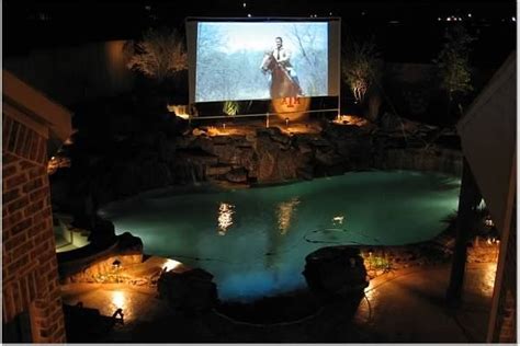 How To Build A Backyard Theater On The Cheap Backyard