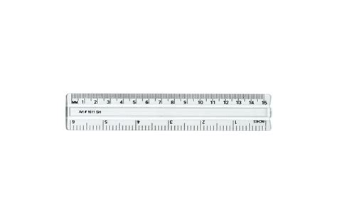 English Metric Ruler 15cm 6 Arbor Scientific