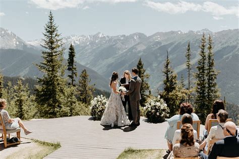 The Little Nell Wedding Aspen Colorado Cara Eliz Photo