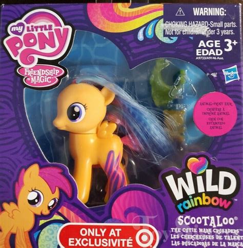 G4 My Little Pony Scootaloo Wild Rainbow Toy Sisters