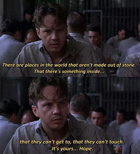Tim Robbins As Andy Dufresne In The Shawshank Redemption Movie
