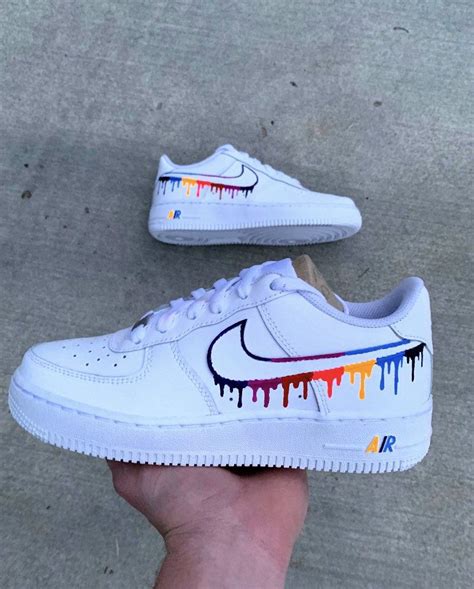 Shipping time might be less or more depending on volume. DRIP Custom Air Force 1 by GVLcustoms on Etsy https://www ...
