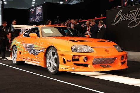 Fast And Furious Supra Breaks Record At Auction