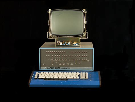 Altair 8800 Microcomputer Keyboard National Museum Of American History
