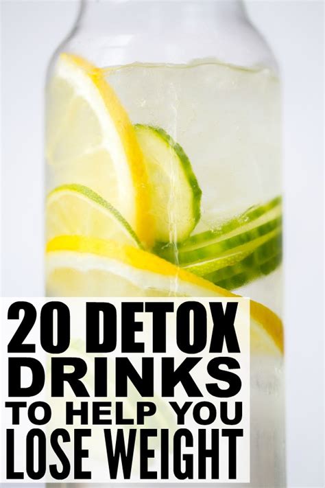 Top 20 Detox Drinks To Help You Lose Weight Recipes For Diabetes