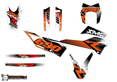 Ktm 690 Smc R Apex Decal Kit Crispy Designs Specialist In Custom