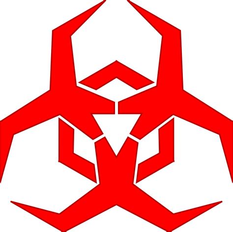 Red Biohazard Symbol Clipart Best