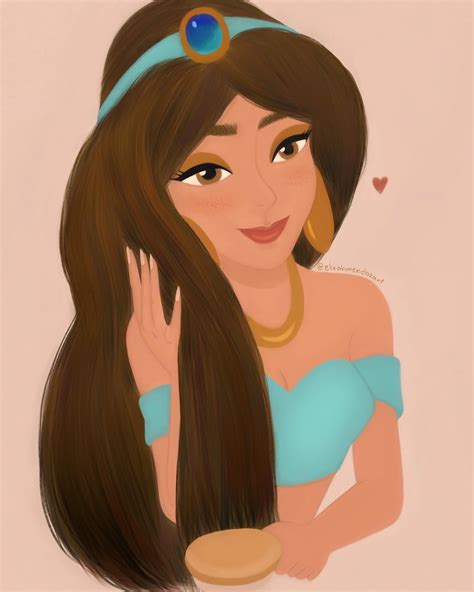 Princess Jasmine Fanart By Elizah Mendoza R Fanart