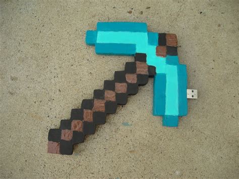 Real Minecraft Diamond Pickaxe Usb 7 Steps With Pictures