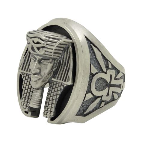 Sterling Silver 925 Custom Made Tutankhamun Egyptian Pharaoh King Tut