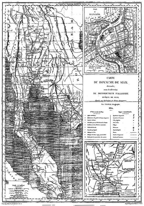 Carte Du Royaume De Siam 1854 Public Domain Old Map Picryl Public