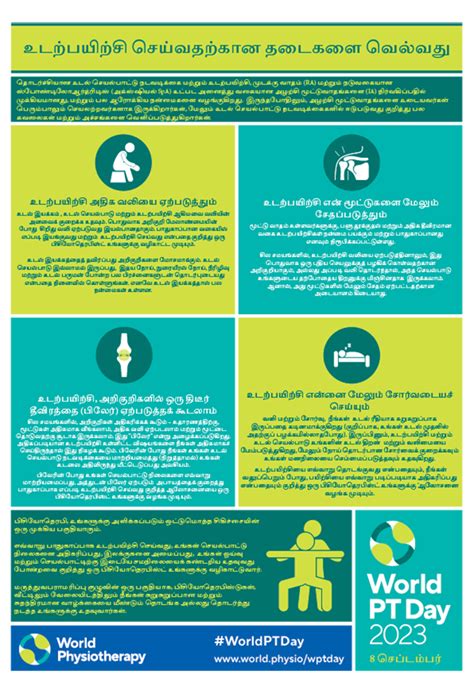 World Pt Day 2023 Information Sheets Tamil World Physiotherapy