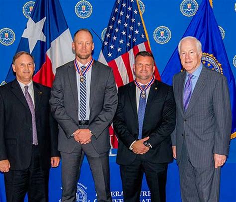 Fbiaa Congratulates Two San Antonio Fbi Special Agents For Receiving